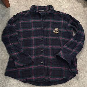 Lauren Ralph Lauren Plaid Flannel Shirt